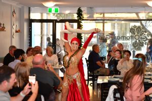 Serpent Dancer Flavella L'Amour. Belly dance show